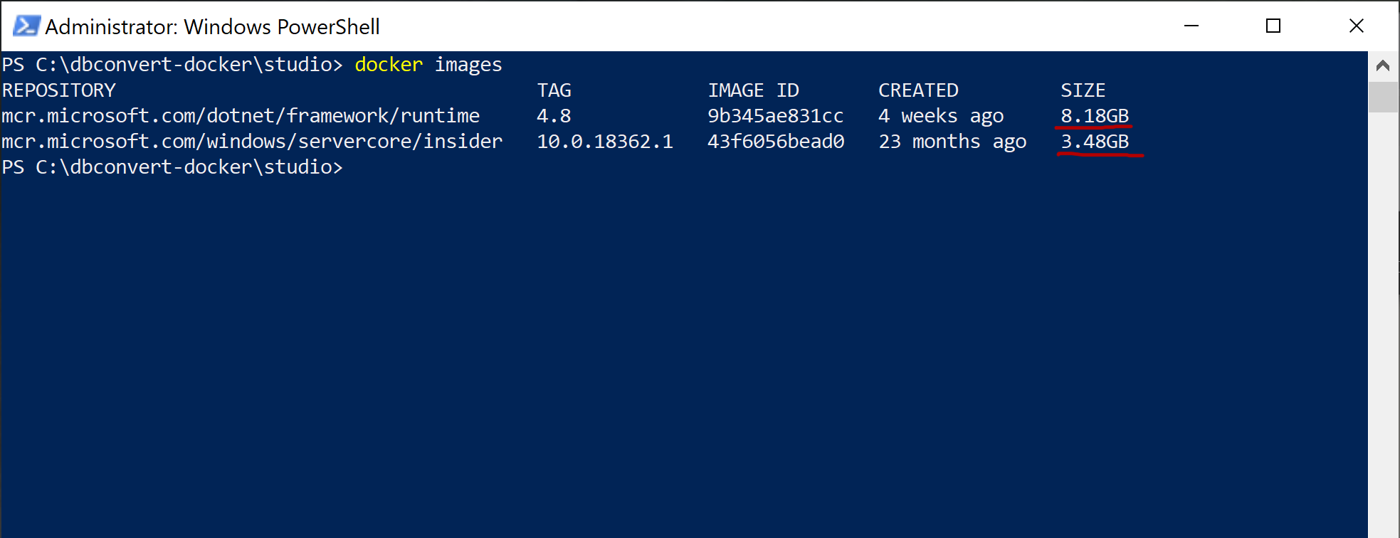 docker windows base image dockerfile example