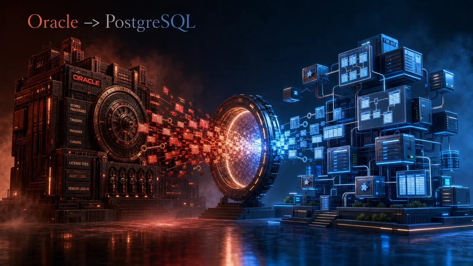 Oracle to PostgreSQL migration 