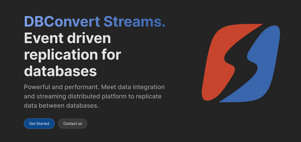 DBConvert Streams v0.5.0 released.