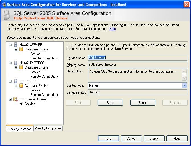 SQL Server Browser service