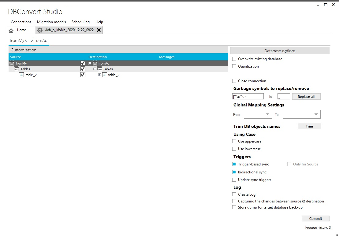 Database Migration And Synchronization Tool. | DBConvert Studio.